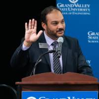 Dr. Mokhtar addresses the audience